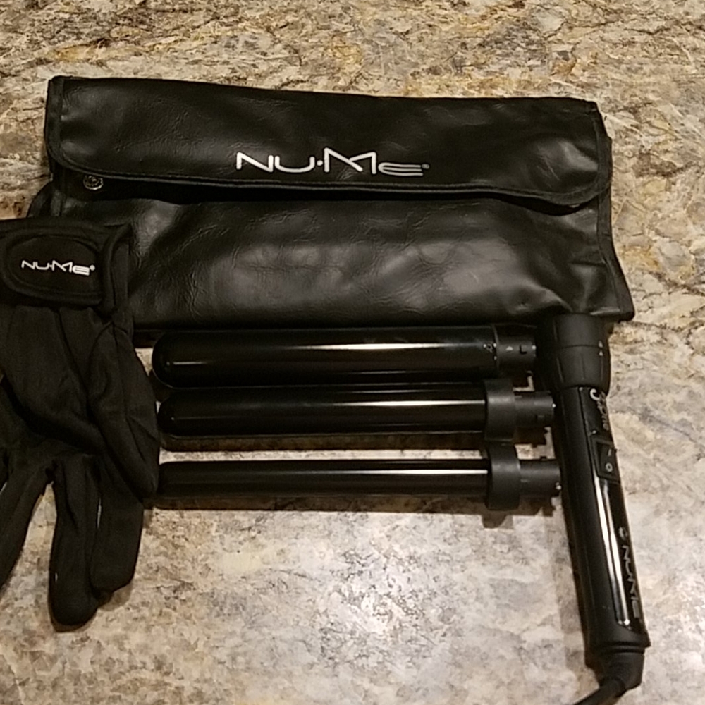 NuMe 3 in One Curling Wand Set